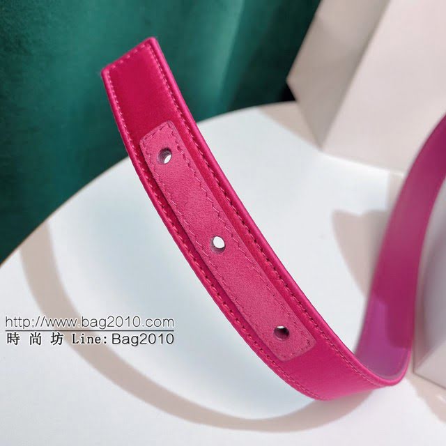 馬諾洛新品女士皮帶 Manolo Blahnik真絲面配牛皮底腰帶  jjp1069